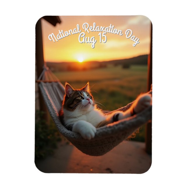 National Relaxation Day Magnet (Vertical)