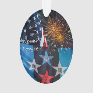 National Remembrance Never Forget Ornament