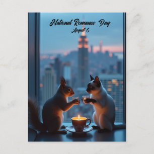 National Romance Day Holiday Postcard