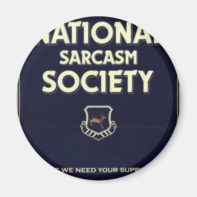 National-Sarcasm-Society Magnet (Front)