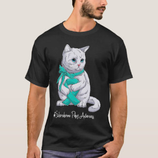 National Scleroderma Awareness Month Teal Ribbon C T-Shirt