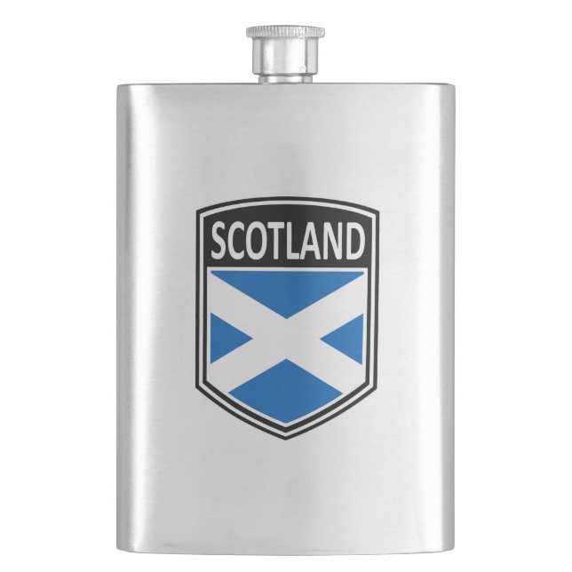 National - Scotland Hip Flask (Front)