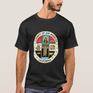 National Seal Of Los Angeles County California Usa T-Shirt
