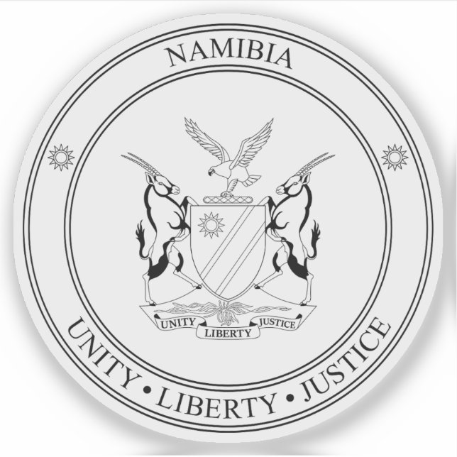 National seal of the Republic of Namibia (Front)