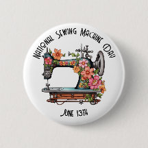 National Sewing Machine Day Custom 