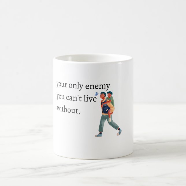 National Siblings Day Brothers Coffee Mug (Center)