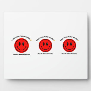 National Smile Day May 31 Plaque