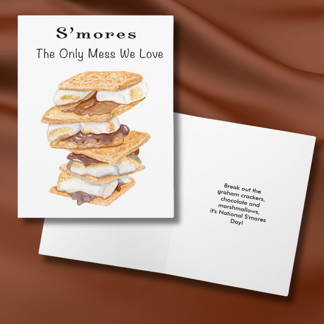 National S'mores Day August 10 Card (Creator Uploaded)
