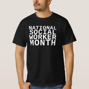 National Social Worker Month T-Shirt