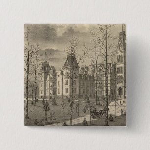 National Soldiers Home, Milwaukee County 15 Cm Square Badge