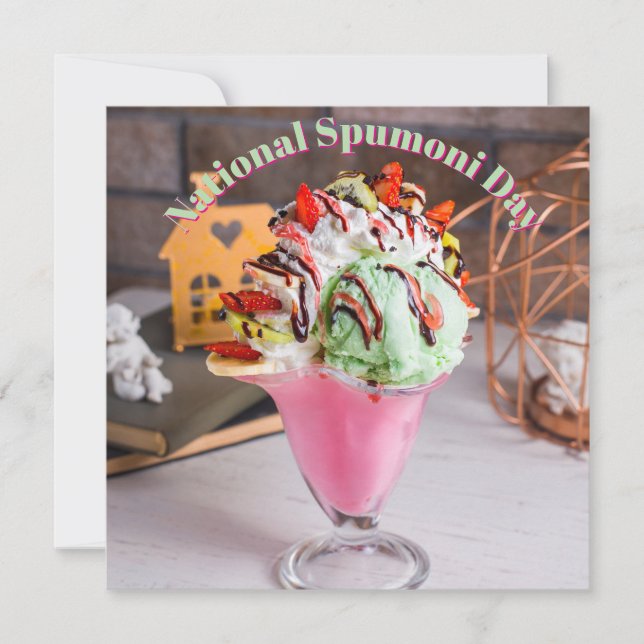National Spumoni Day (Front)