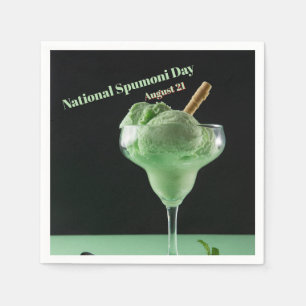 National Spumoni Day Napkin