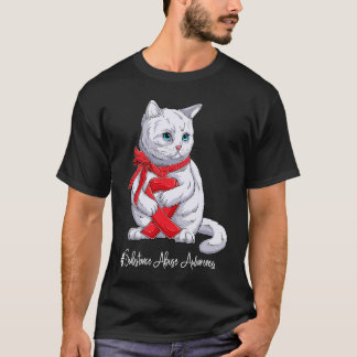 National Substance Abuse Awareness Month Red Ribbo T-Shirt