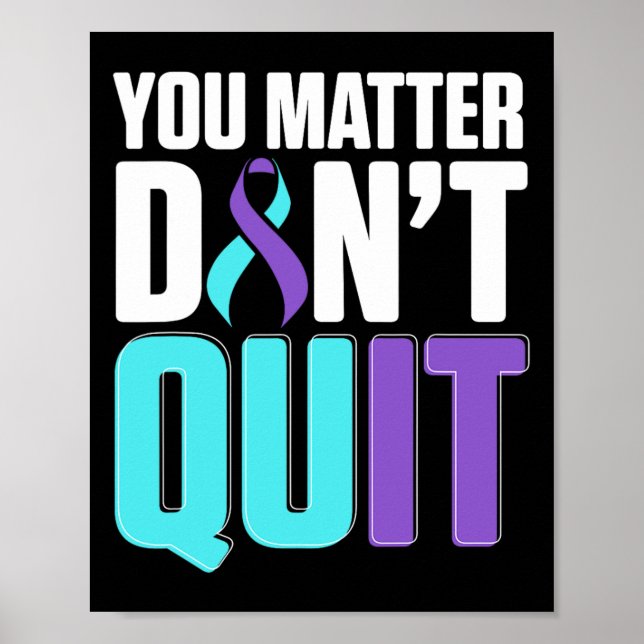 National Suicide Prevention Awareness Month Warrio Poster (Front)