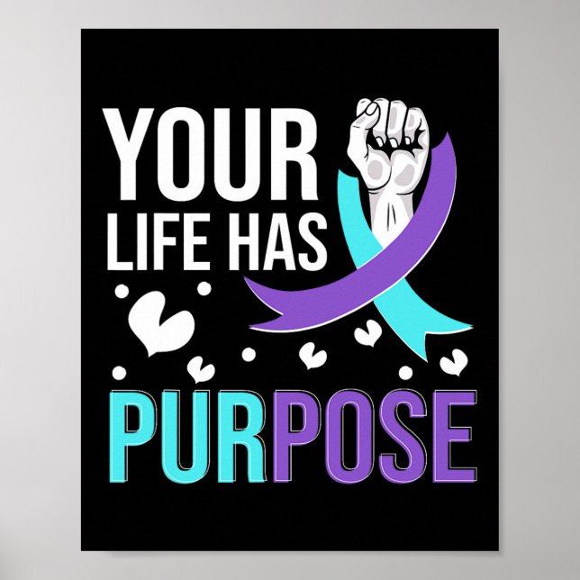 National Suicide Prevention Awareness Month Warrio Poster (Front)