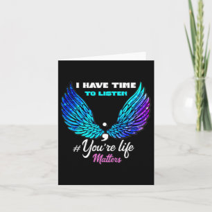National Suicide Prevention Awareness Week Quote  Card