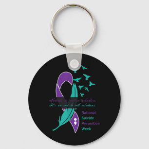 National Suicide Prevention Week Quote Key Ring
