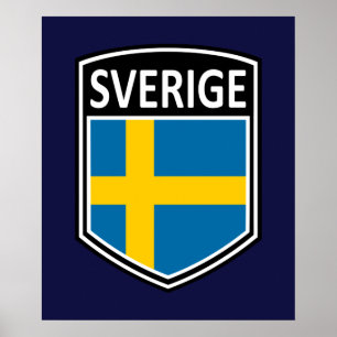 National - Sverige Poster