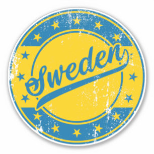 National - Sverige   Sweden Sticker
