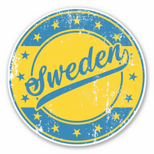 National - Sverige | Sweden Sticker (Front)