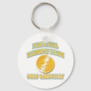 National Talking Team Gold Medallist Key Ring