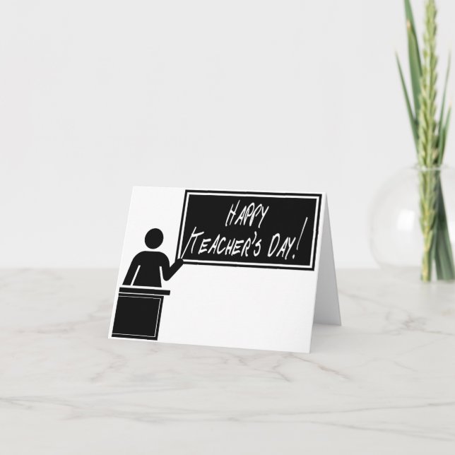 National Teacher Appreciation Day Card (Front)