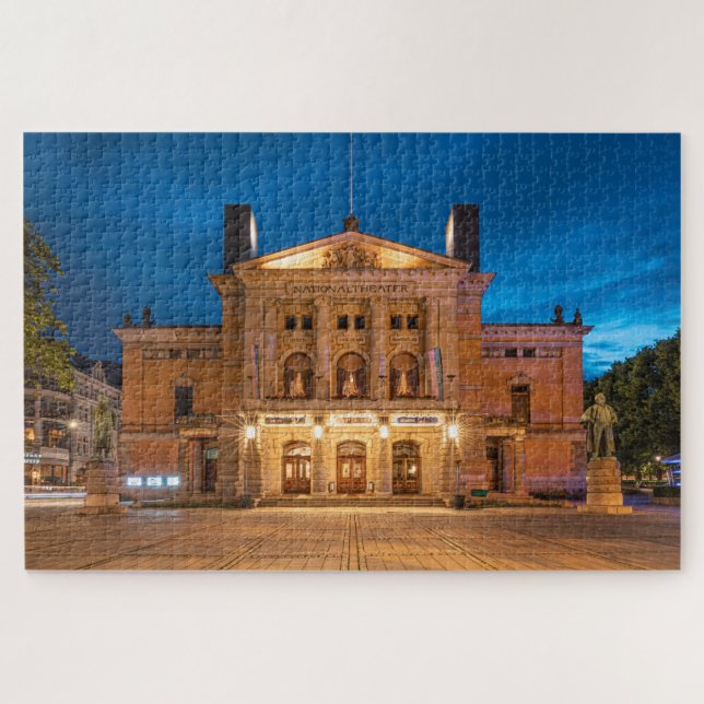 National Theatre Oslo Jigsaw Puzzle (Horizontal)