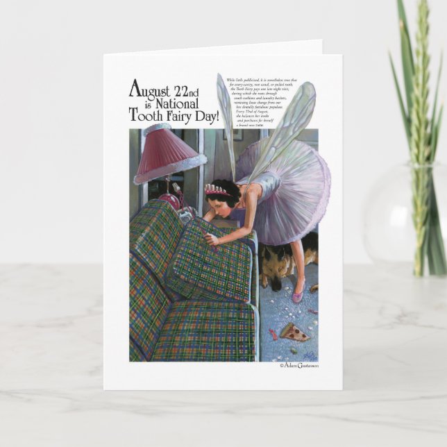 National Tooth Fairy Day Card (Front)