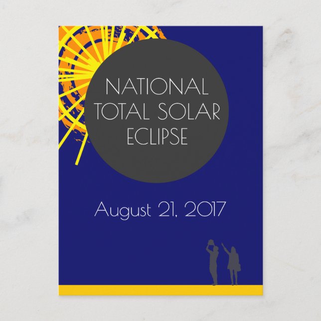 National Total Solar Eclipse Postcard (Front)