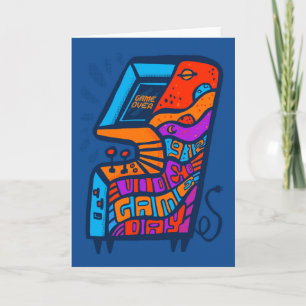 National Video Game Day September 9th Card