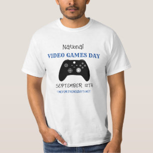 National Video Games Day September 12th T-Shirt