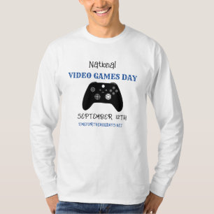 National Video Games Day September 12th T-Shirt
