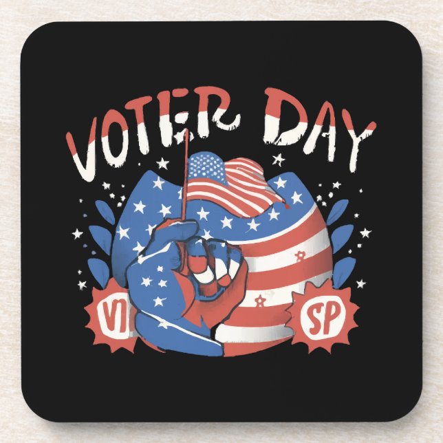 National Voter Registration Day Coaster (Front)
