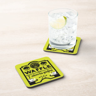 National Waffle Day Coaster