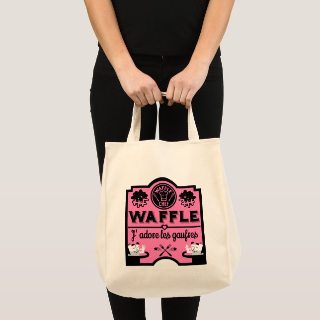 National Waffle Day Tote Bag (Front (Product))