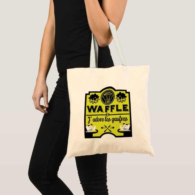 National Waffle Day Tote Bag (Front (Product))