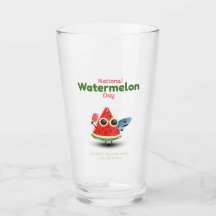 National Watermelon Day Cute Summer Art