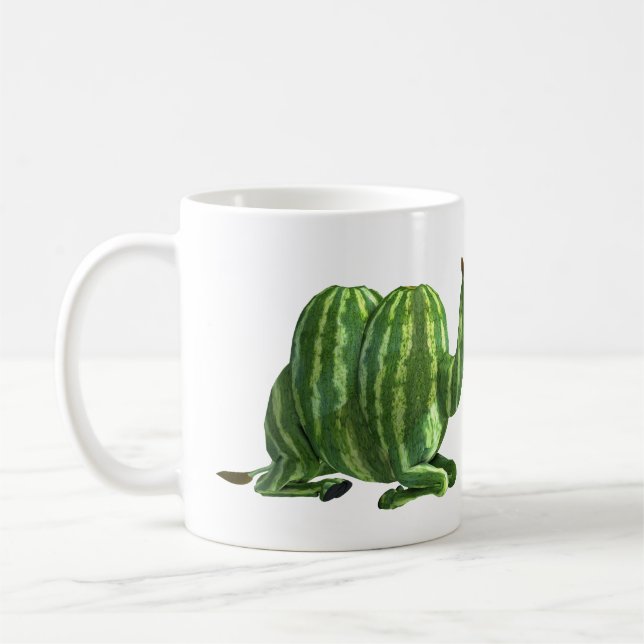National Watermelon Day Dromedary Coffee Mug (Left)