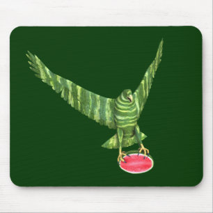 National Watermelon Day Eagle Mouse Pad