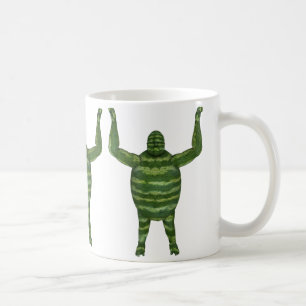 National Watermelon Day Gorilla Coffee Mug