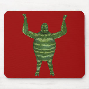 National Watermelon Day Gorilla Mouse Pad