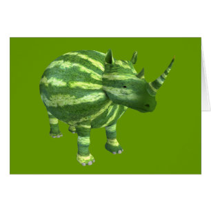 National Watermelon Day Rhinoceros