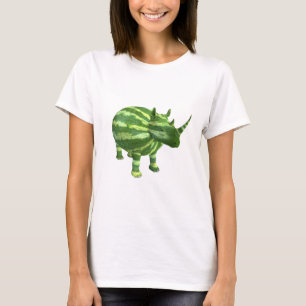 National Watermelon Day Rhinoceros T-Shirt