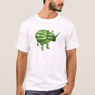 National Watermelon Day Rhinoceros T-Shirt