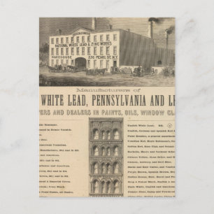 National White Lead and Zinc Company Postcard