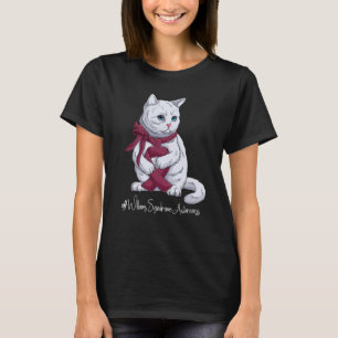 National Williams Syndrome Awareness Month Burgund T-Shirt