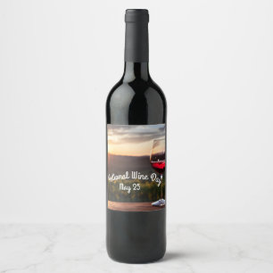 National Wine Day Label