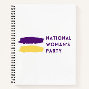 National Woman's Party Logo 1916 Notebook