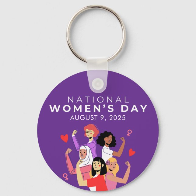 National Women’s Day Key Ring (Front)