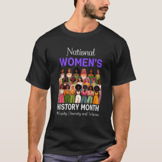 National Women s History Month 2025 Womens History T-Shirt